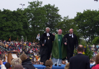 Foto von der Einladung zum Oekomenischen Kirchentag nach Mnchen