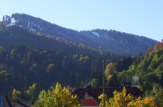 Foto der Berge bei Immenstadt