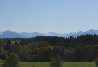 Foto der Berge bei Kraftisried