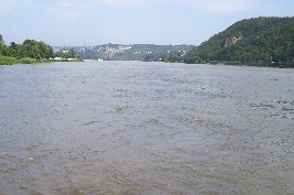 Foto von Rhein und Mosel am Deutschen Eck